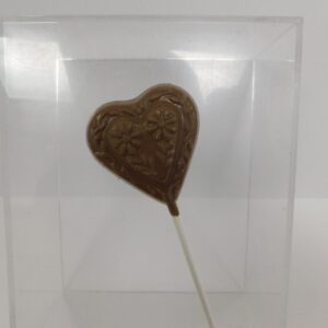 Heart with flowers pop