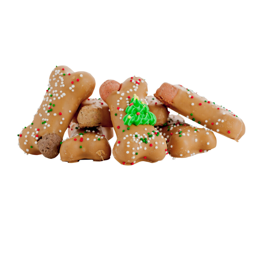 Small christmas dog bones