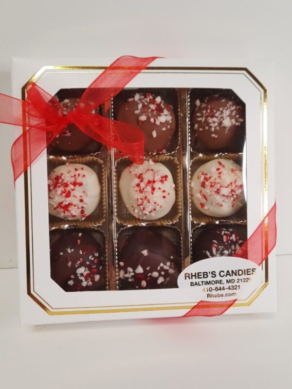 9 Piece Mint Truffle Box
