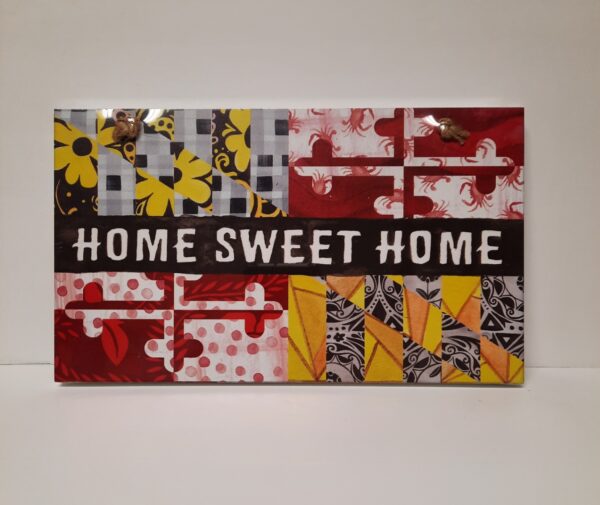 Maryland Flag Plaque
