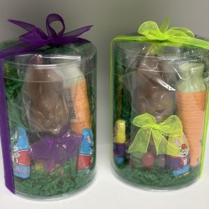 "Easter in the Round" mini basket