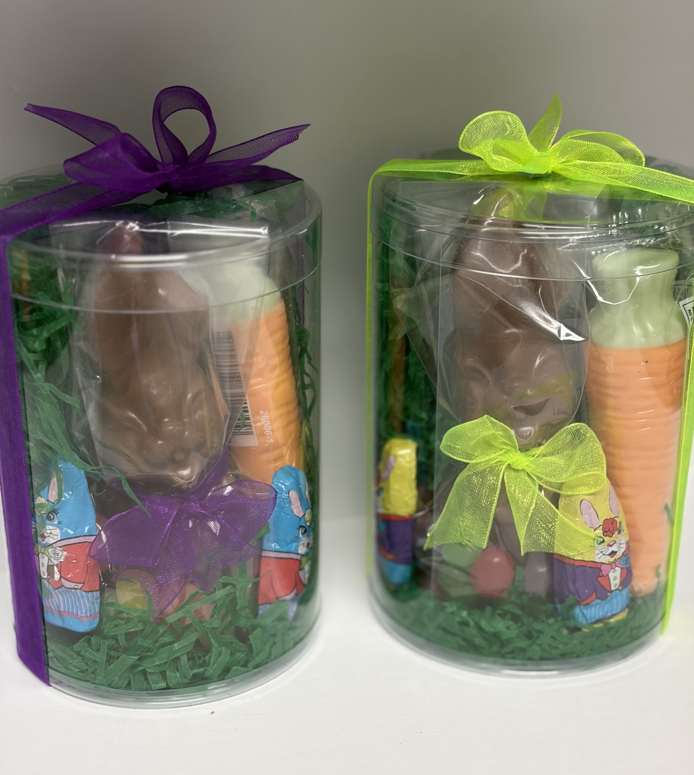 "Easter in the Round" mini basket